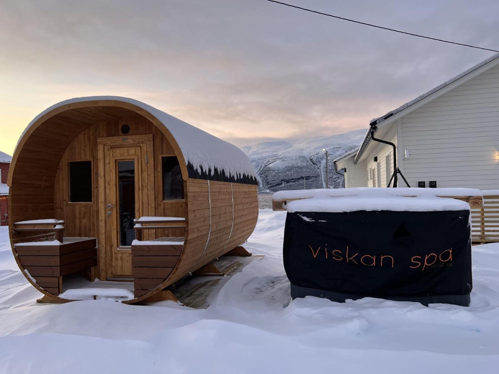 Alpan Apartments, Lyngenfjord Olderdalen 외부 사진