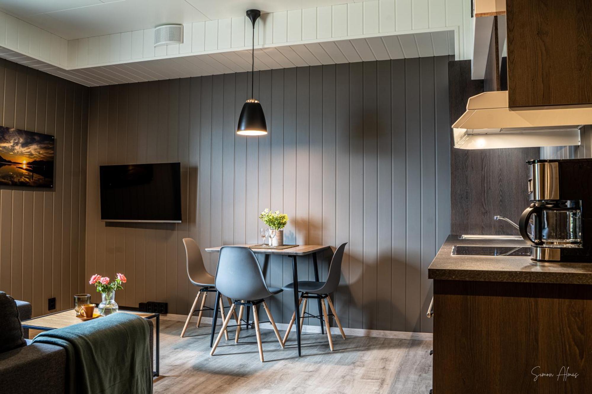 Alpan Apartments, Lyngenfjord Olderdalen 외부 사진