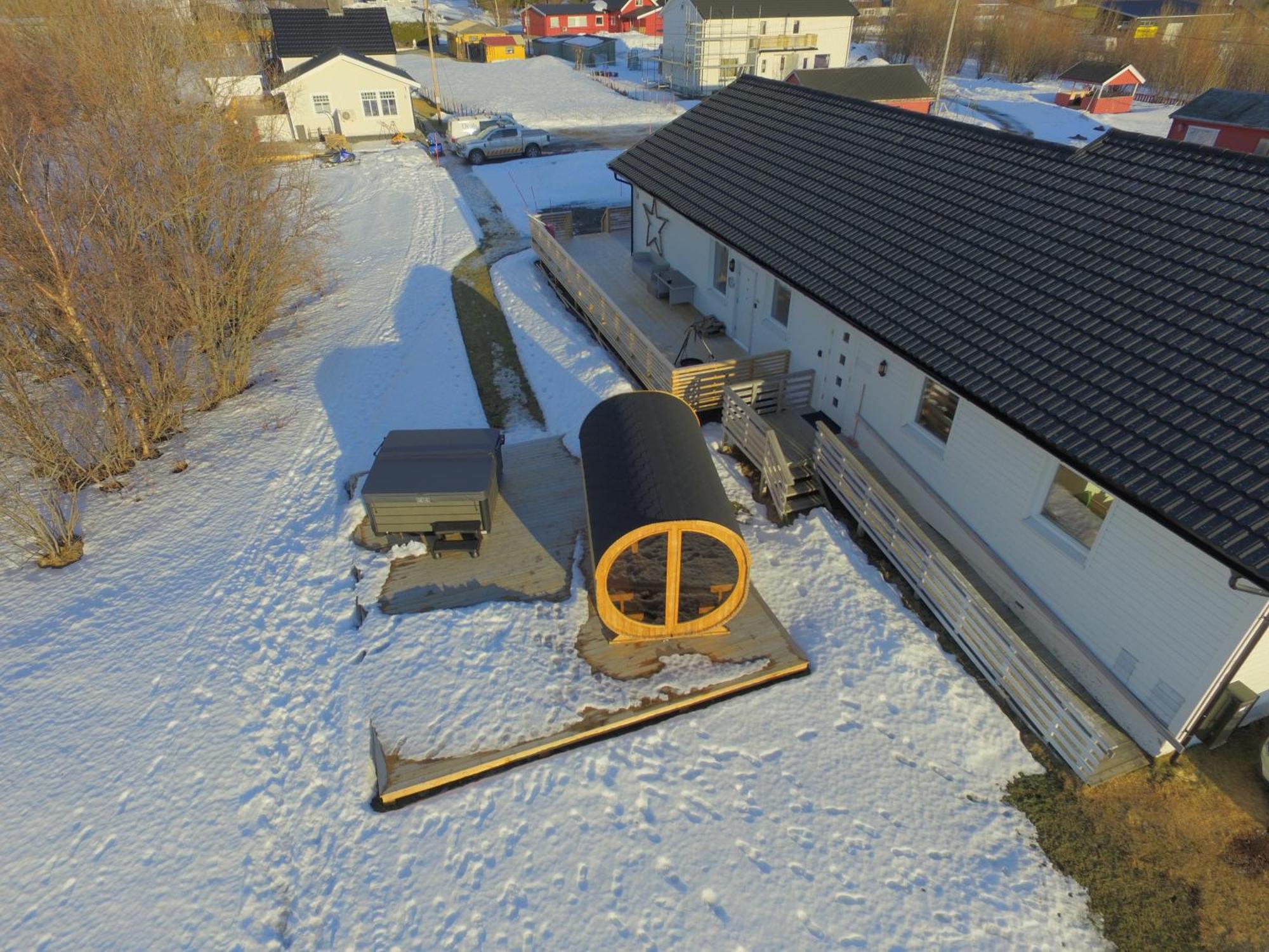 Alpan Apartments, Lyngenfjord Olderdalen 외부 사진